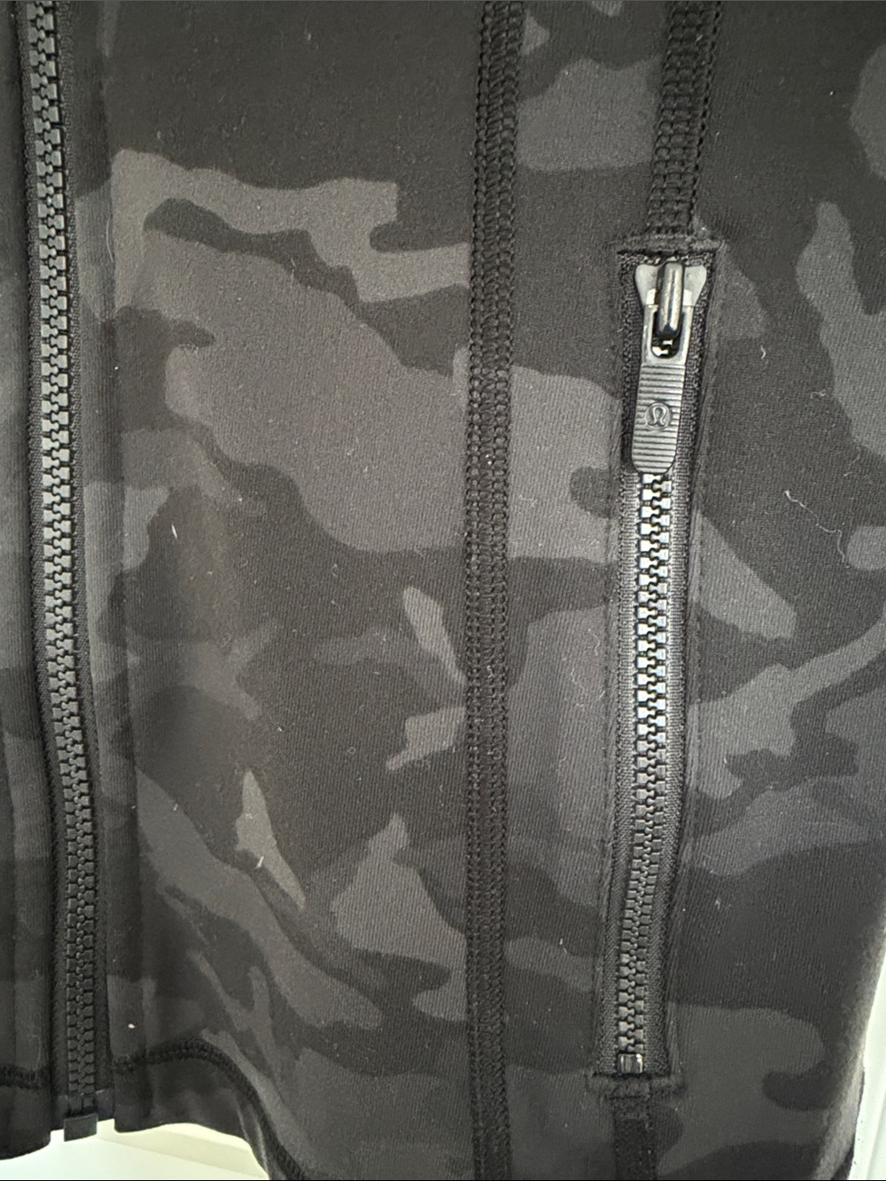 lululemon athletica Women’s Dark Gray Camo Zip Jacket - Picture 5 of 10